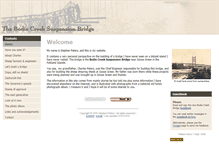 Tablet Screenshot of bodiecreekbridge.com